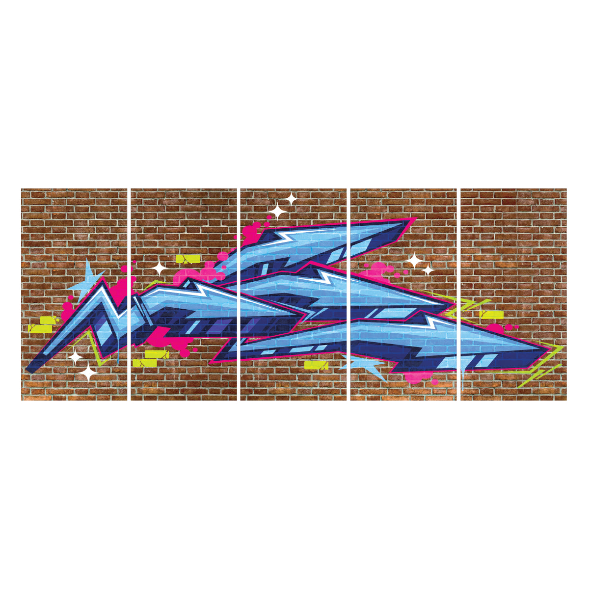 Graffiti Arrows I-Frame Backdrop