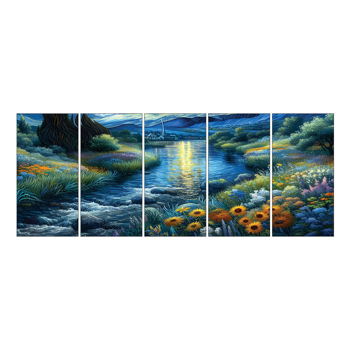 Van Gogh Countryside I-Frame Backdrop