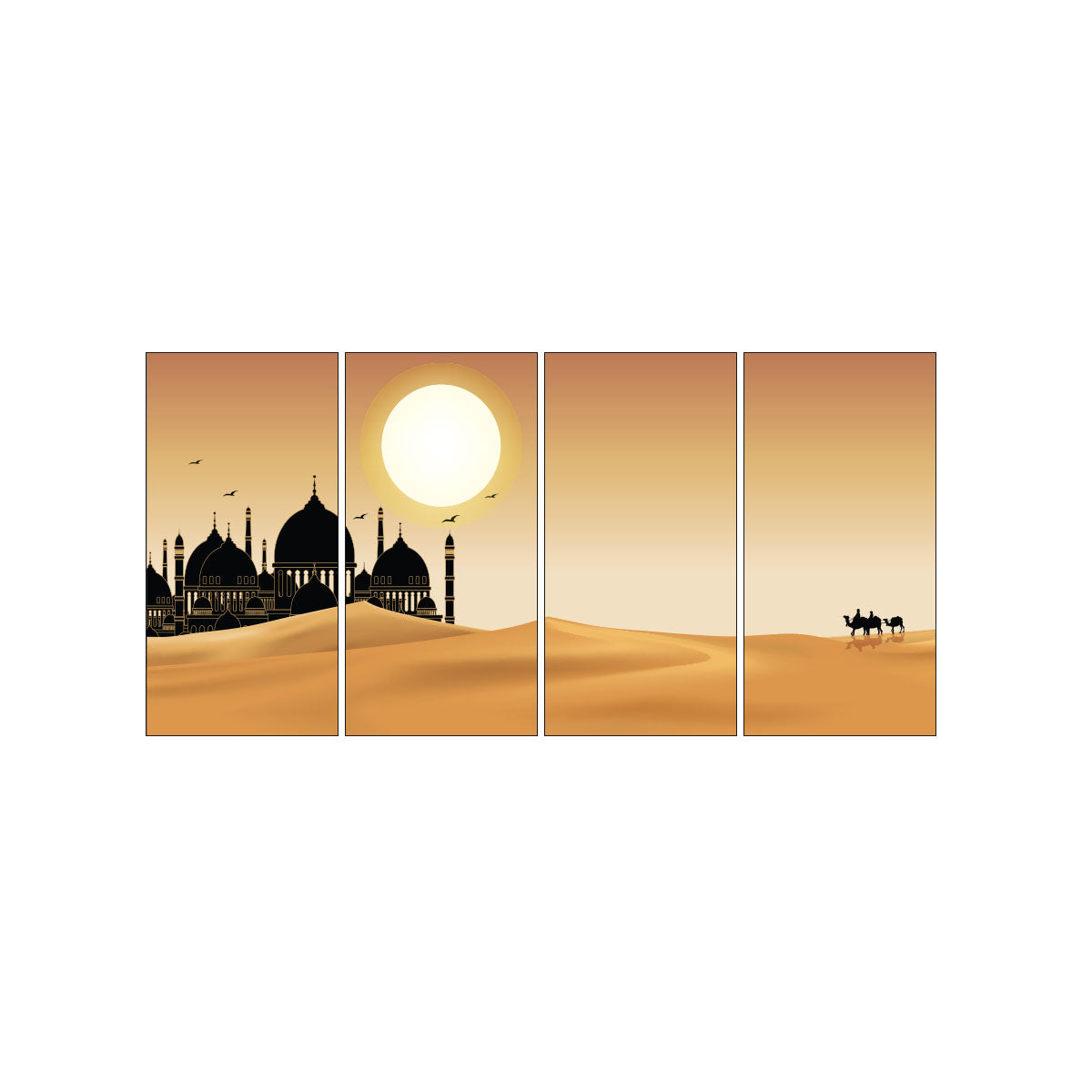 Arabian Sunrise I-Frame Backdrop