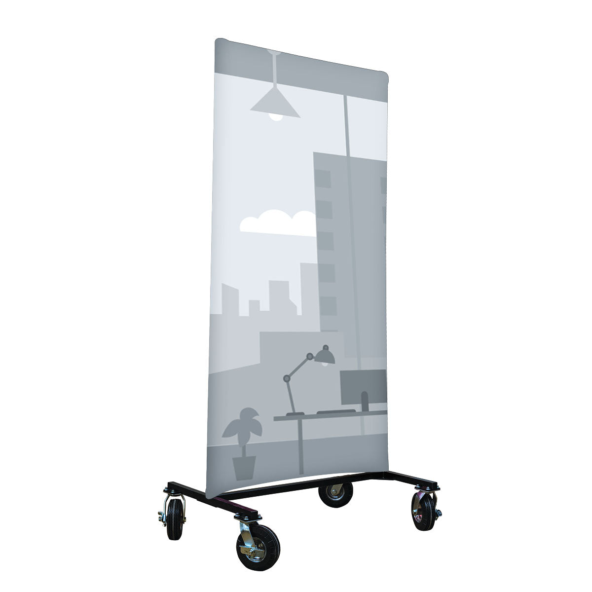 Grey Office I-Frame Backdrop