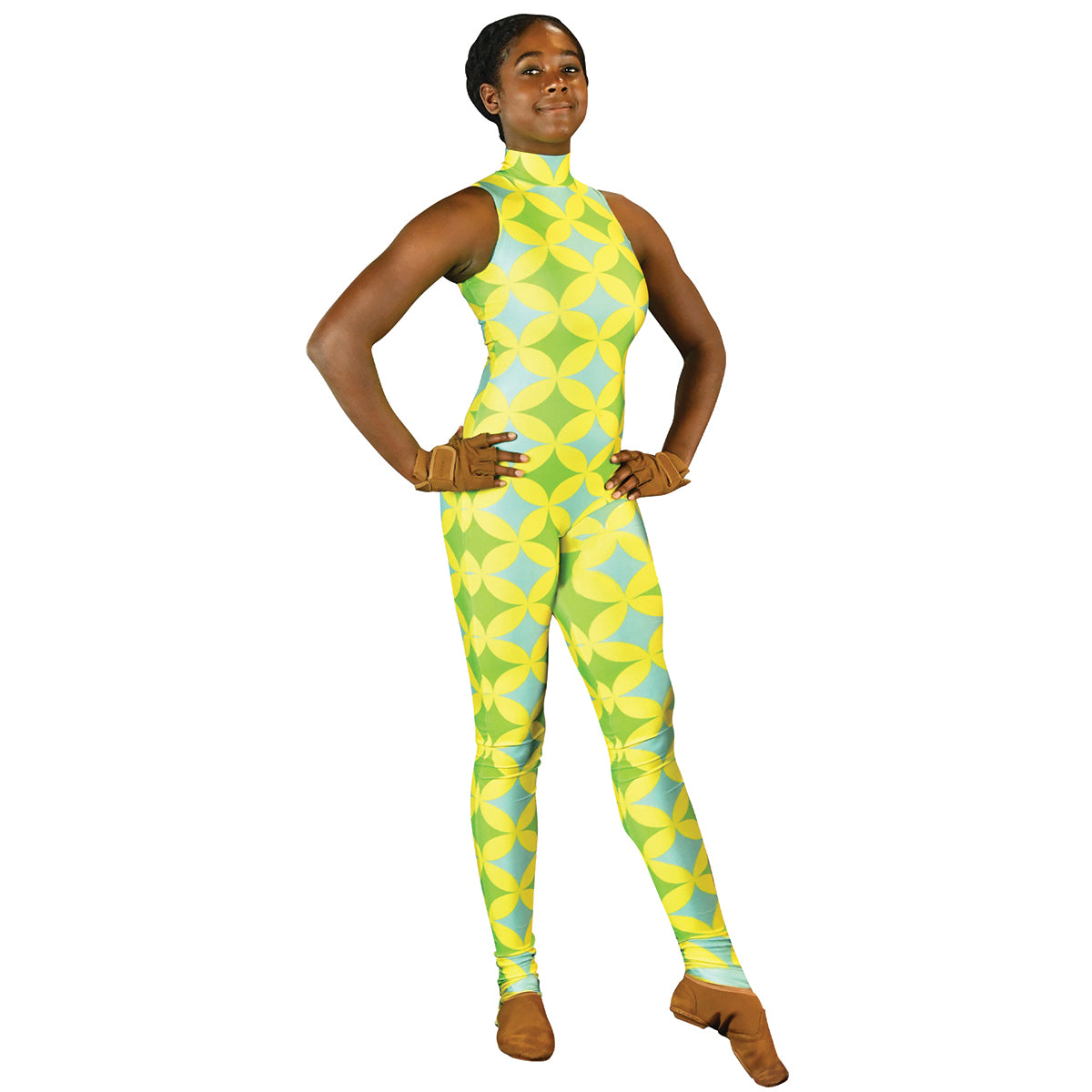 Yellow Groovy Unitard