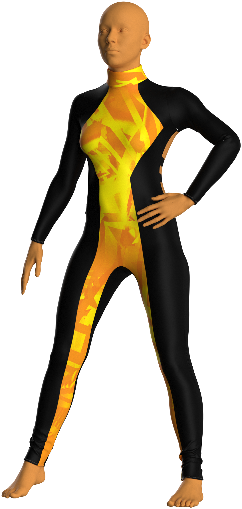 InvisiBelle Sun Surfer Unitard