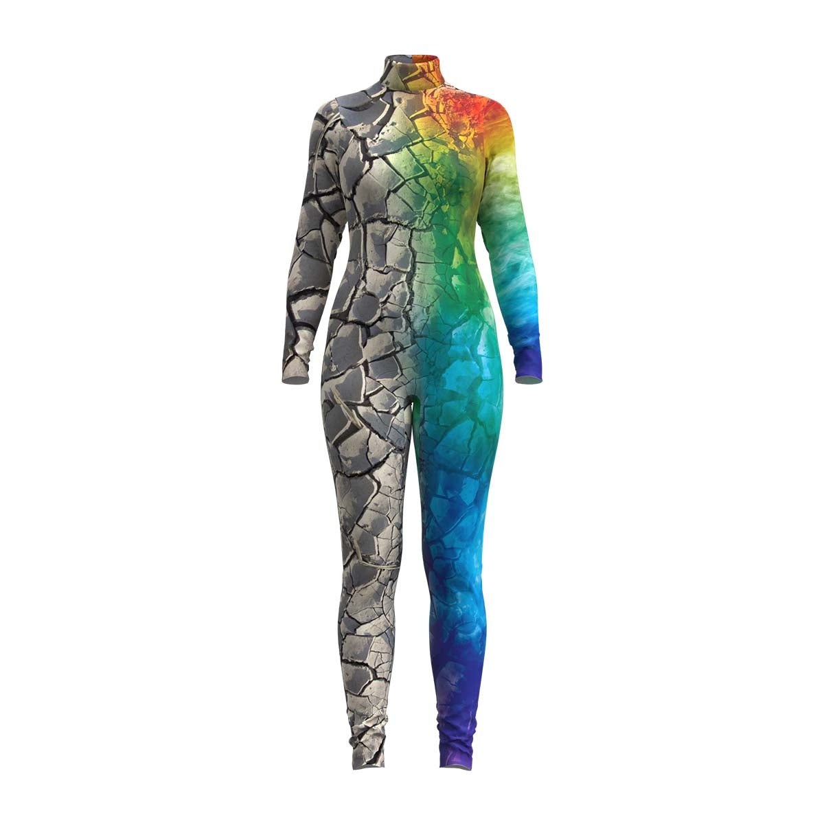 Rainbow Rock Unitard