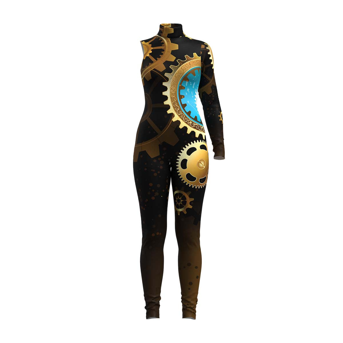 Steampunk Gears Unitard