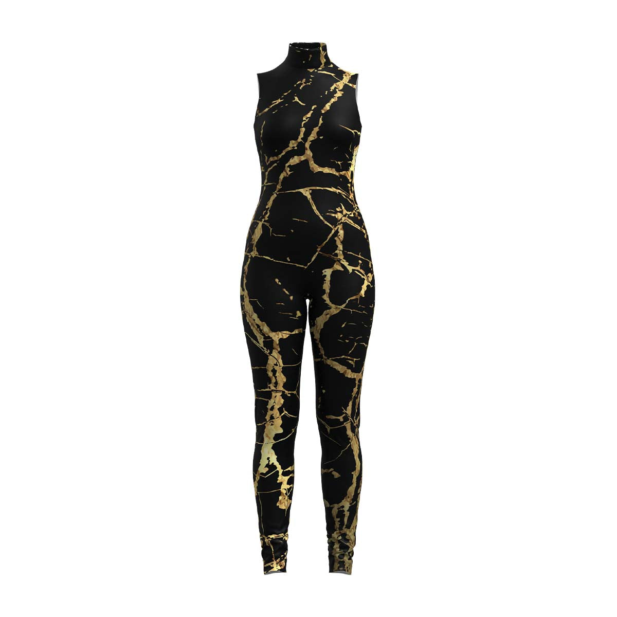 Gold Marble Unitard