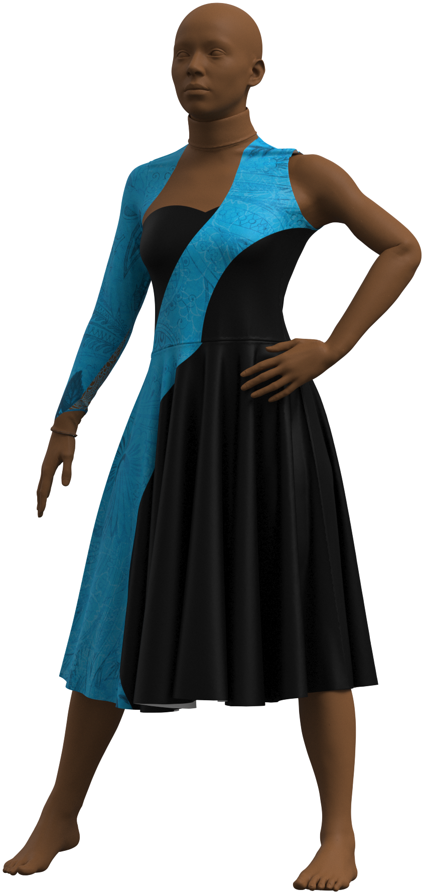 InvisiBelle Floral Oasis Dress