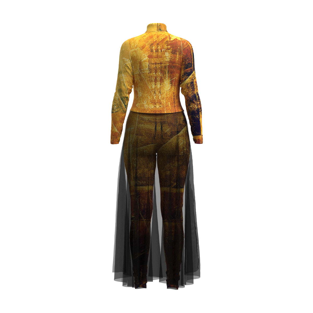 Grunge Gold Unitard