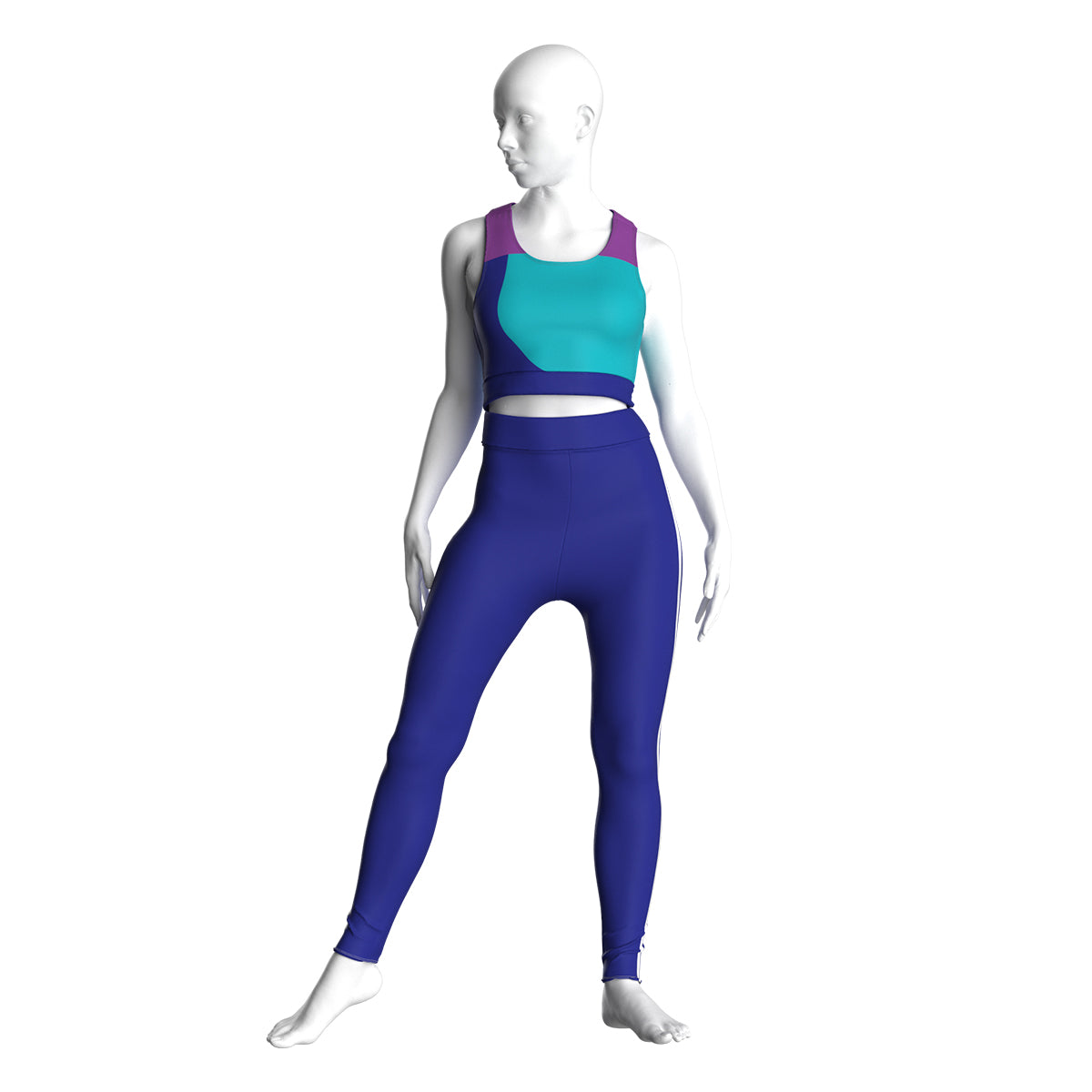 Retro Sportswear Bra Top