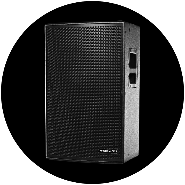 15” 2-way active loudspeakers