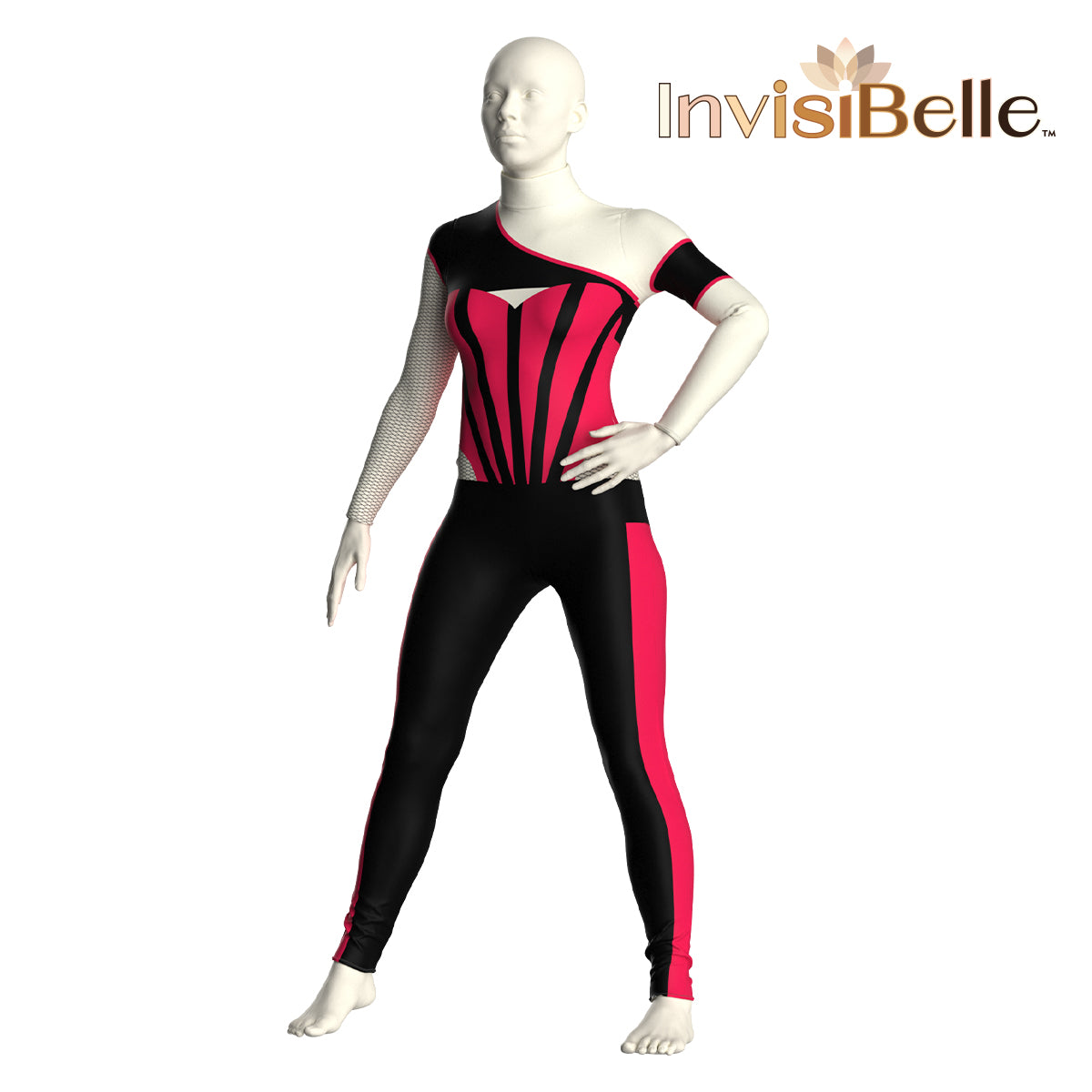 InvisiBelle Atomic Fuchsia Unitard
