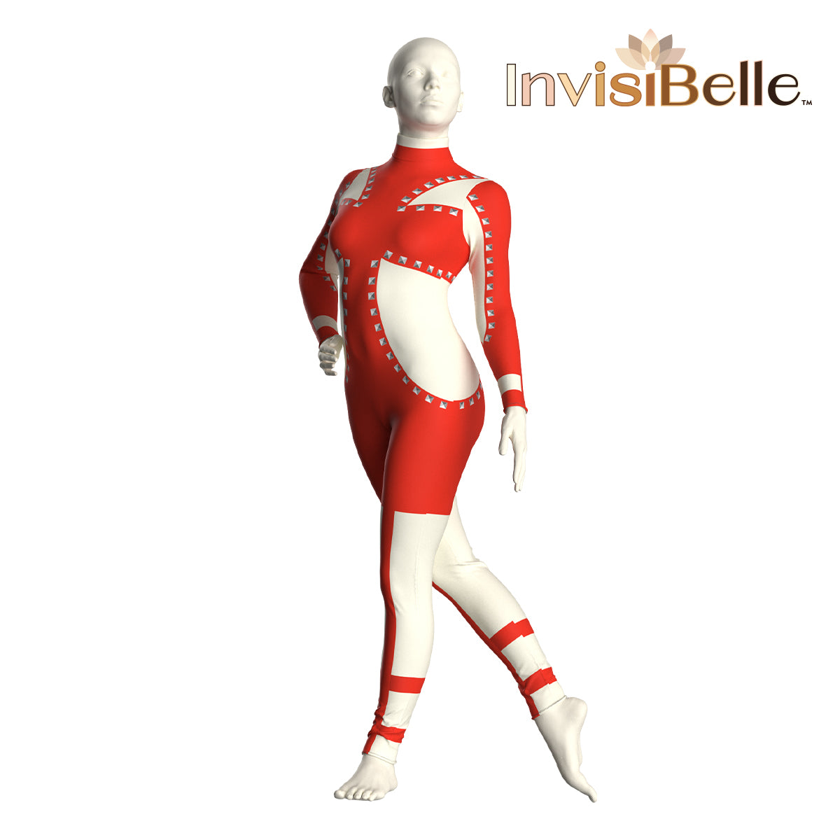 InvisiBelle Crimson Stud Unitard