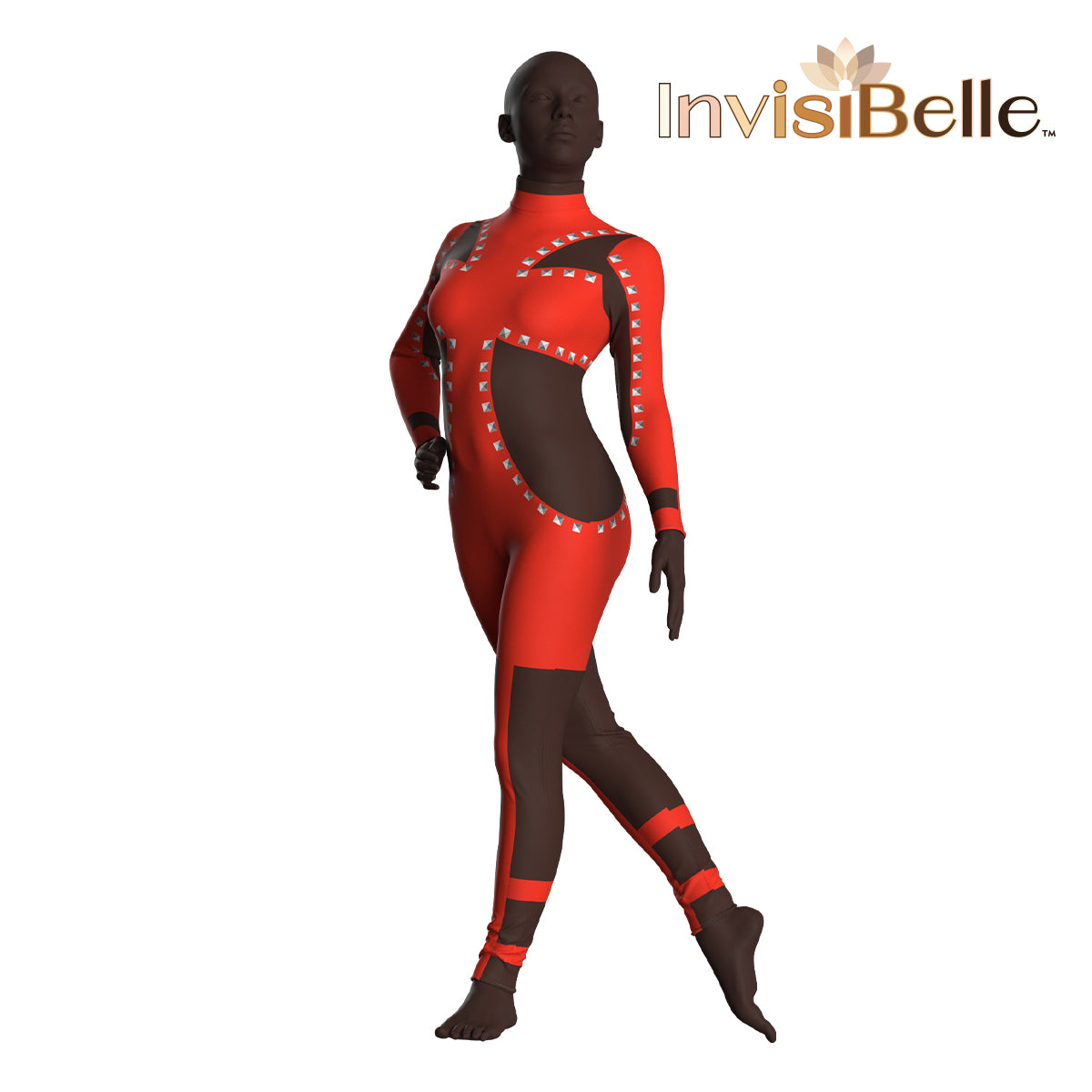 InvisiBelle Crimson Stud Unitard