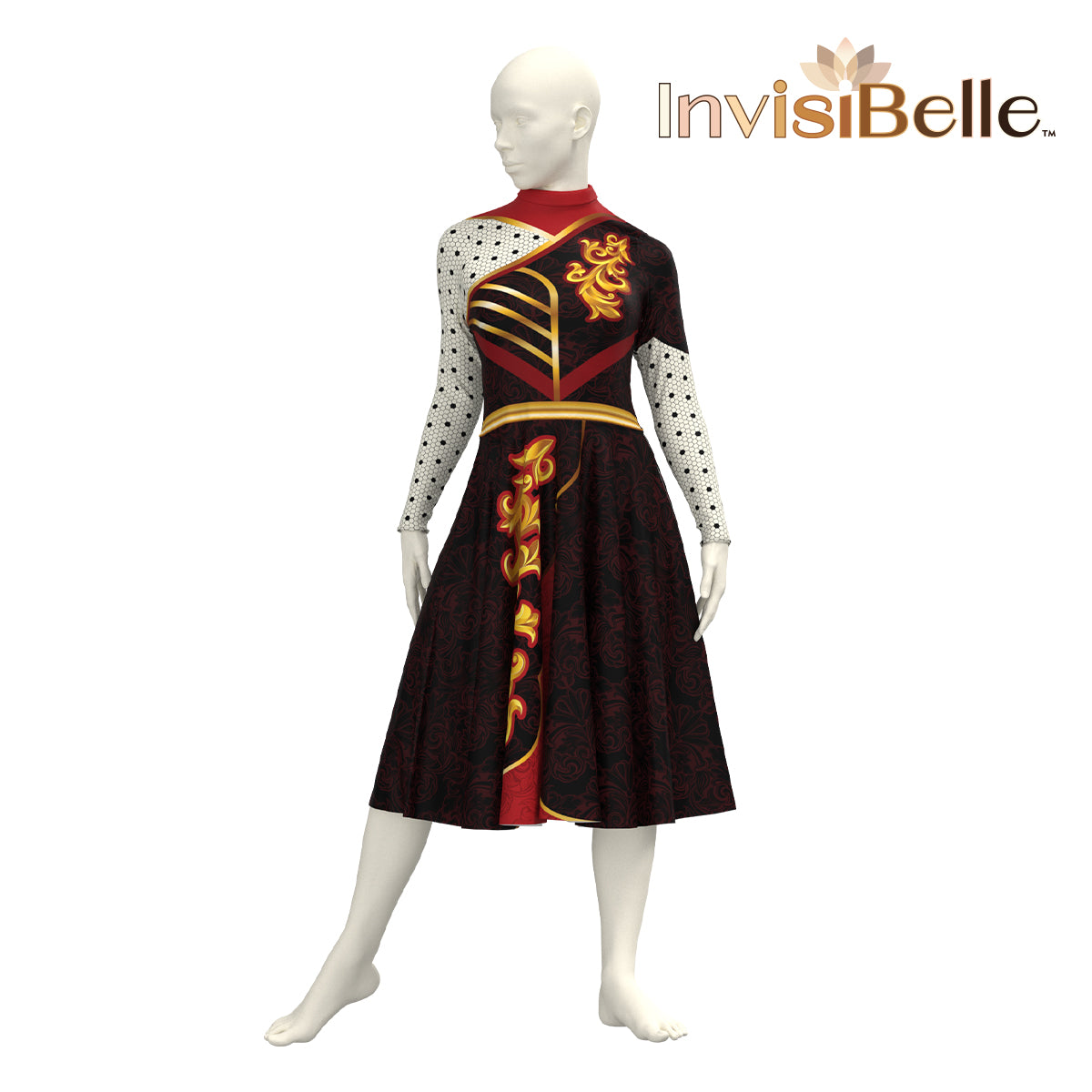 InvisiBelle Dynasty Gold Dress