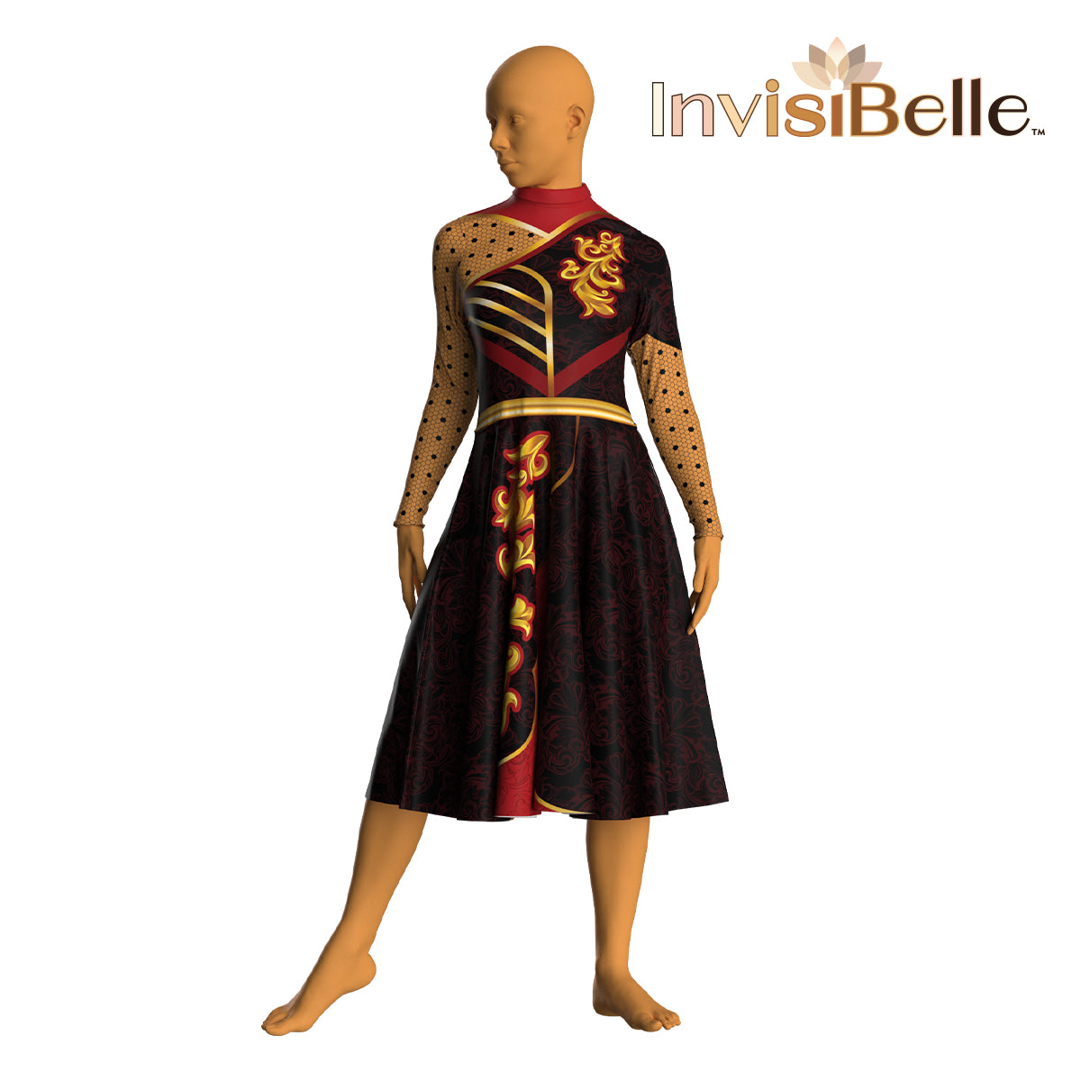 InvisiBelle Dynasty Gold Dress