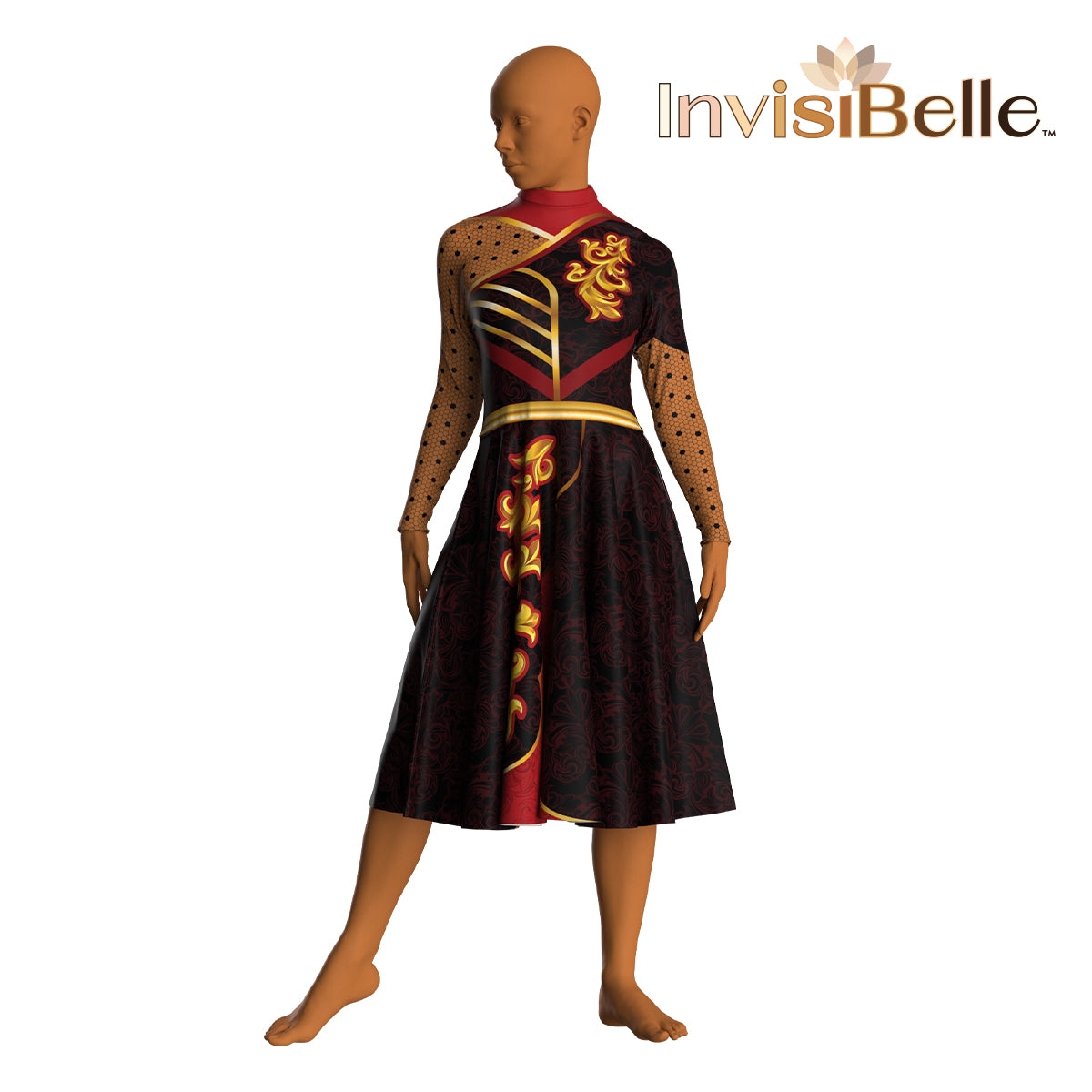 InvisiBelle Dynasty Gold Dress