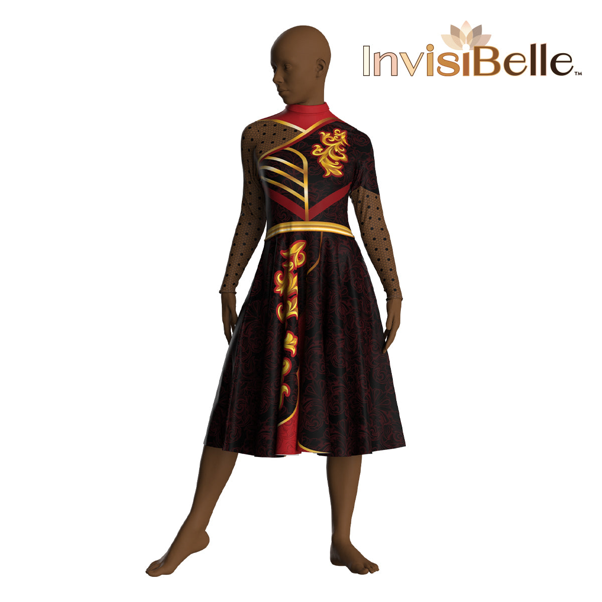 InvisiBelle Dynasty Gold Dress