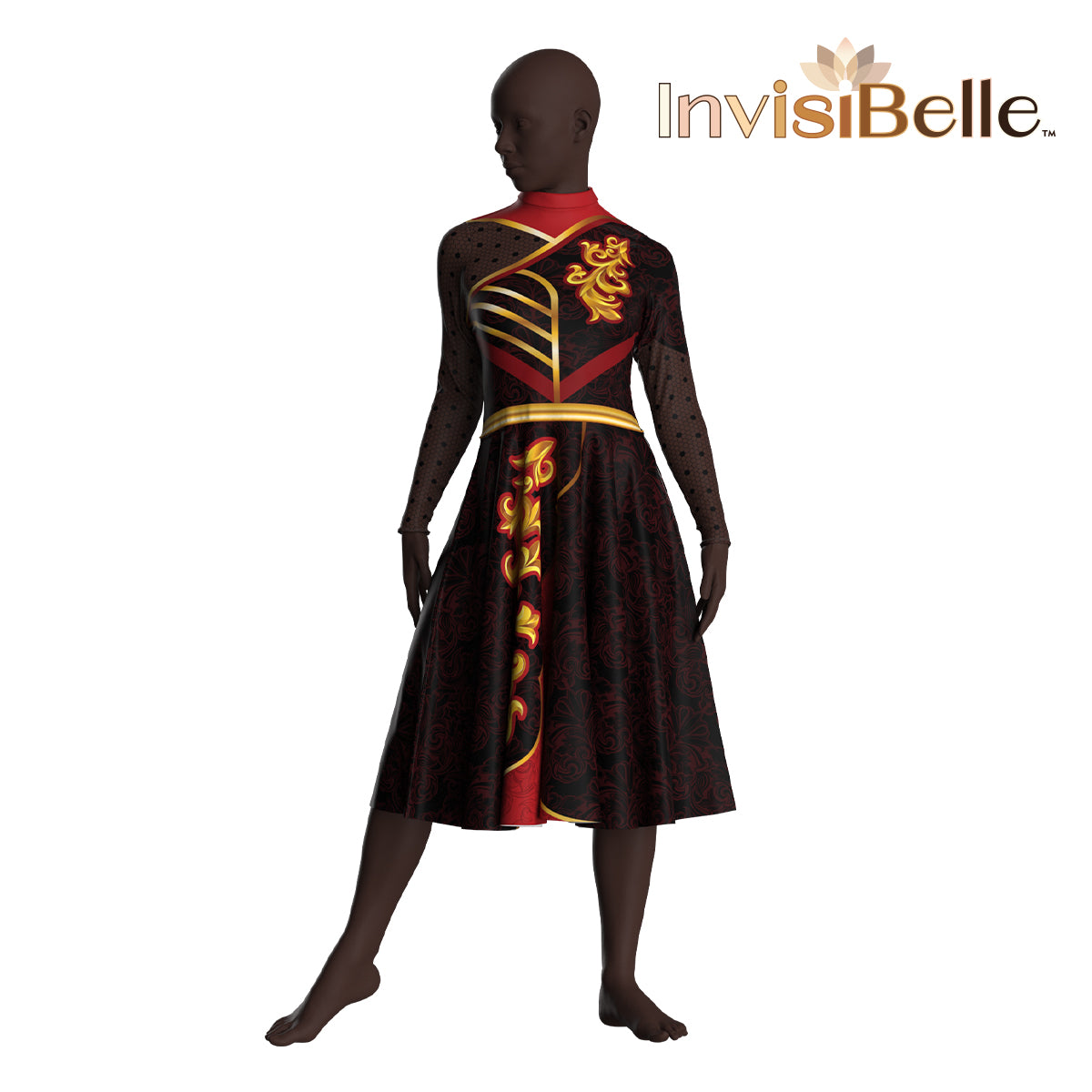 InvisiBelle Dynasty Gold Dress