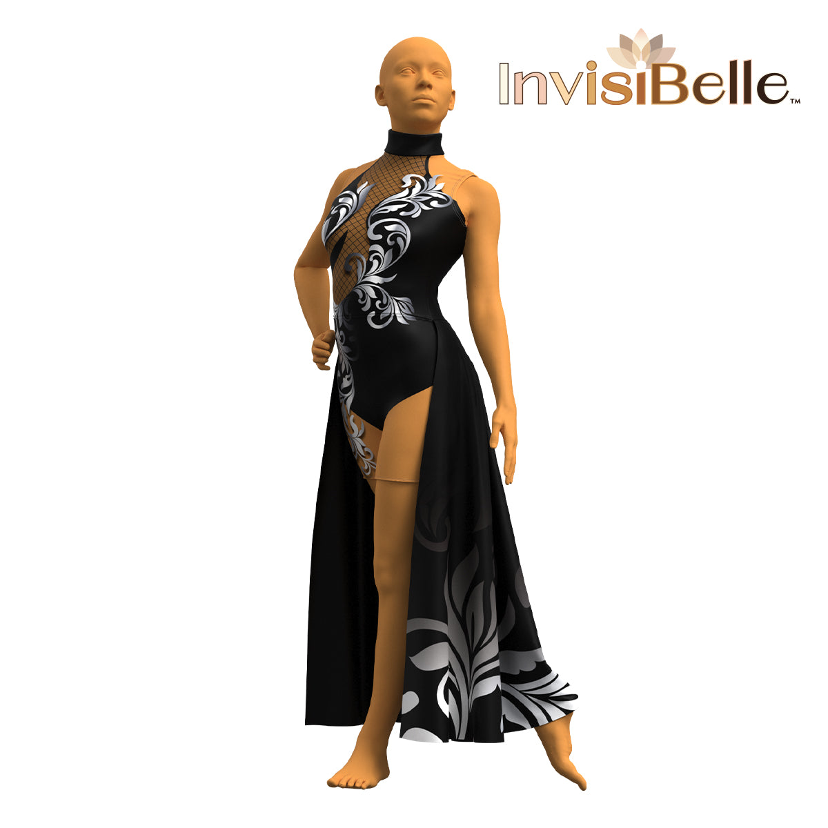 InvisiBelle Fashionable Floral Unitard