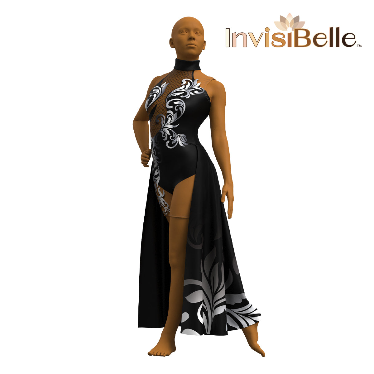 InvisiBelle Fashionable Floral Unitard