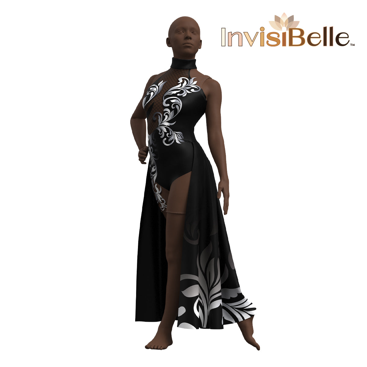 InvisiBelle Fashionable Floral Unitard