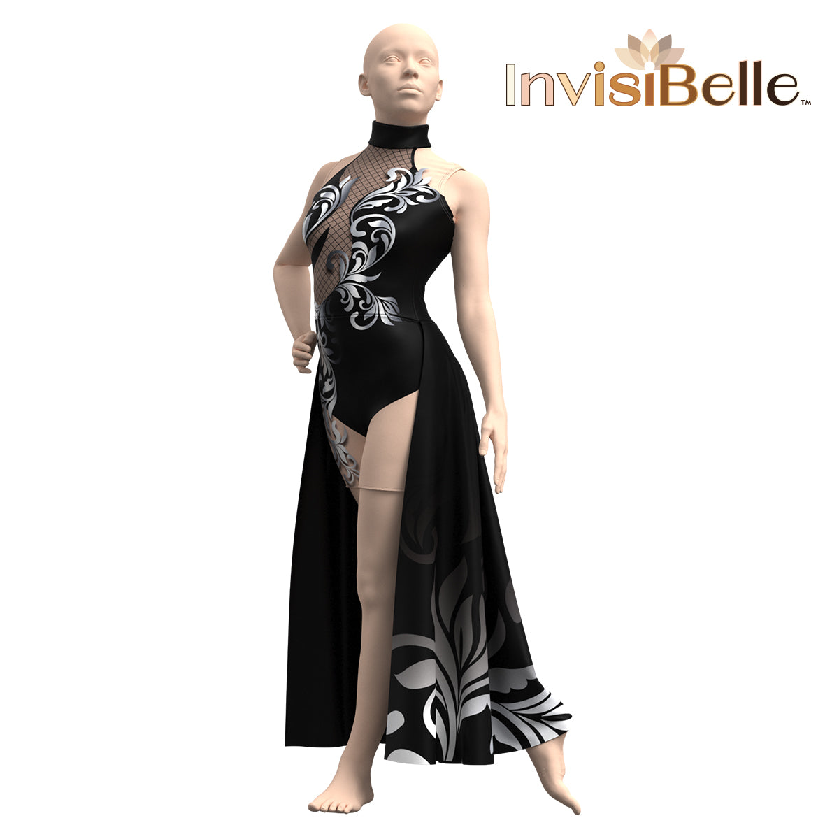 InvisiBelle Fashionable Floral Unitard