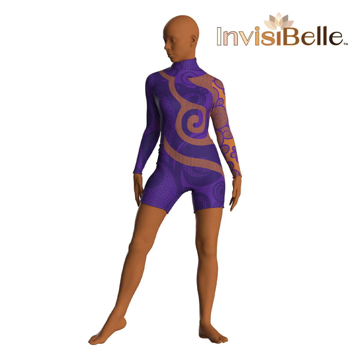 InvisiBelle Swirls Unitard