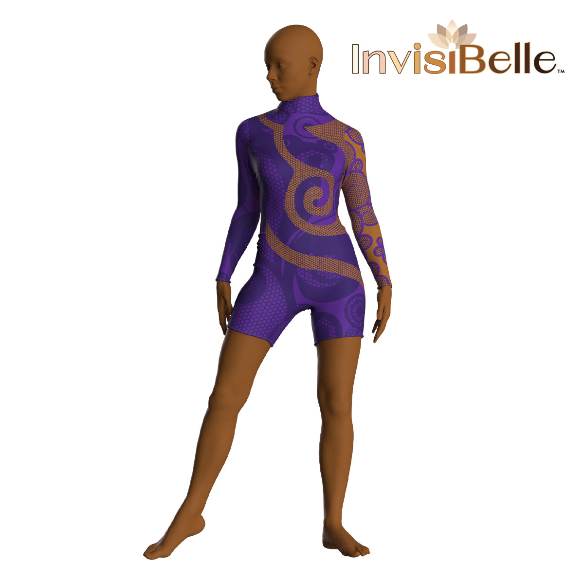 InvisiBelle Swirls Unitard