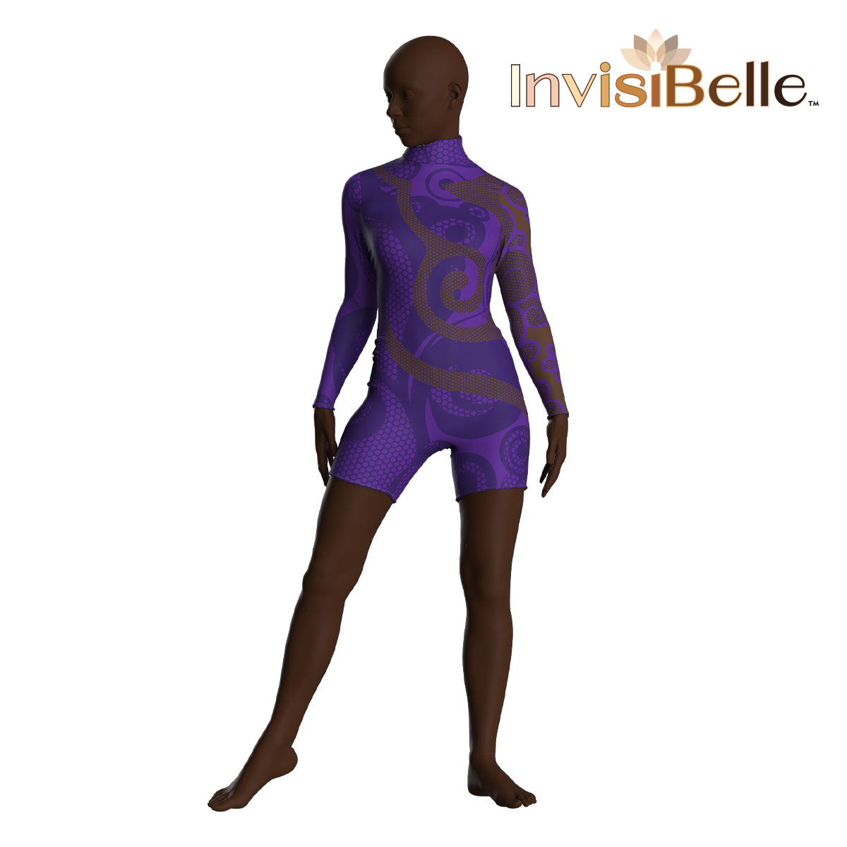 InvisiBelle Swirls Unitard