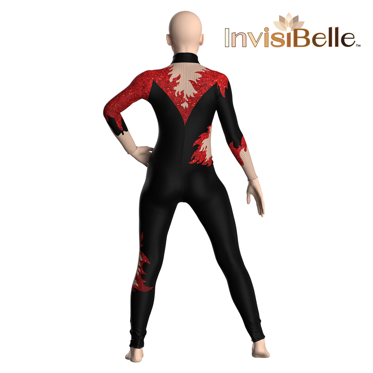 InvisiBelle Fire Unitard