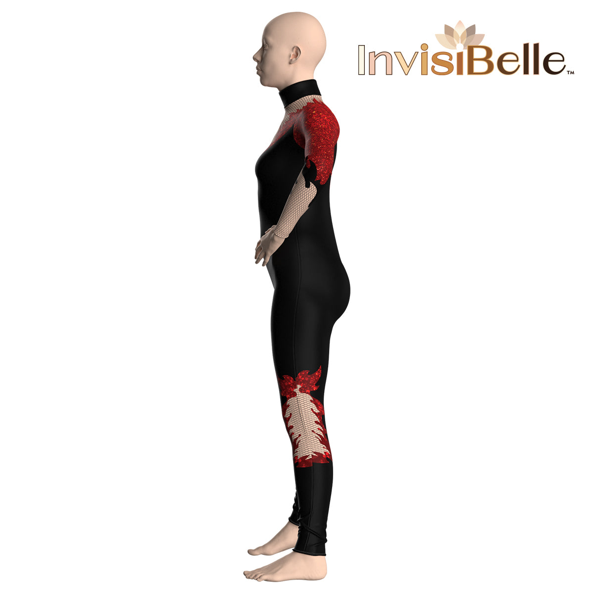 InvisiBelle Fire Unitard