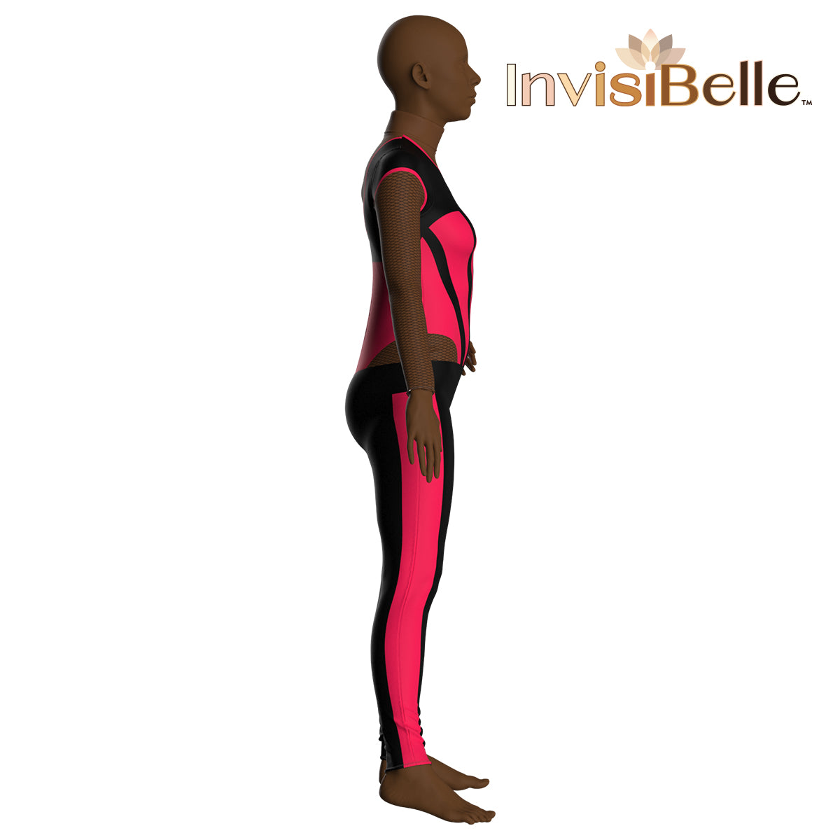 InvisiBelle Atomic Fuchsia Unitard