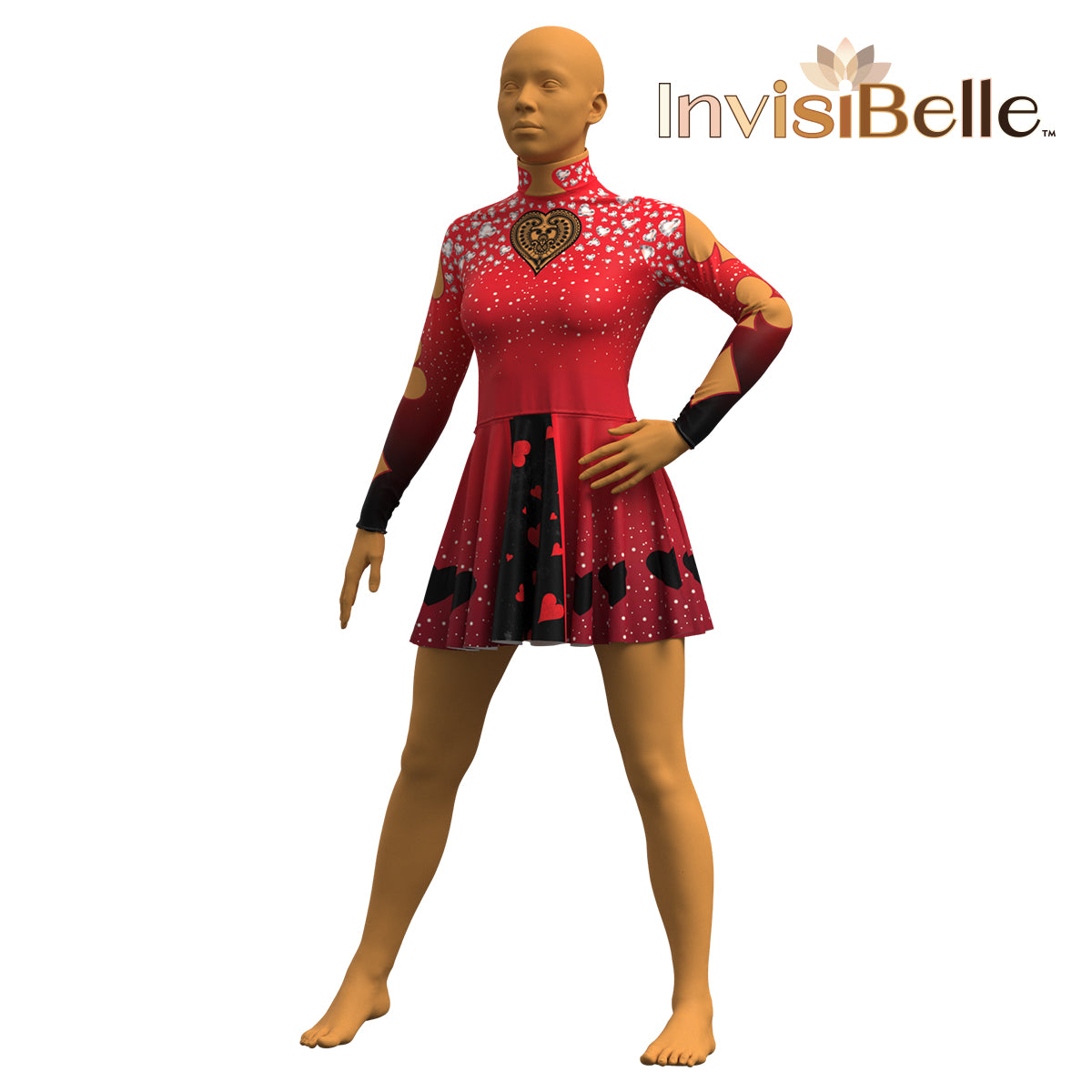InvisiBelle Heart Queen Dress