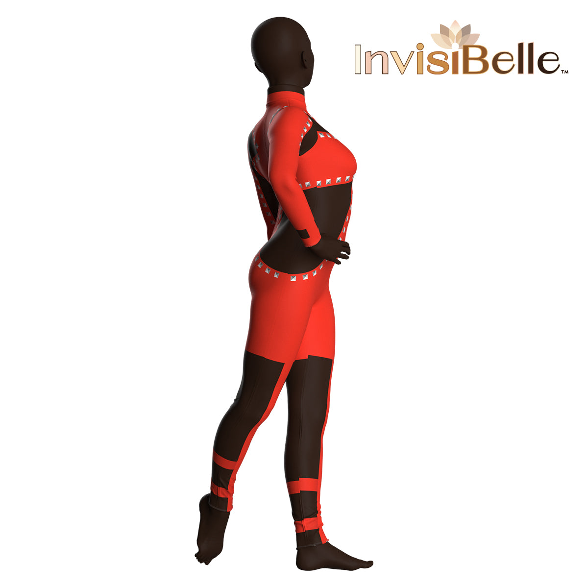 InvisiBelle Crimson Stud Unitard