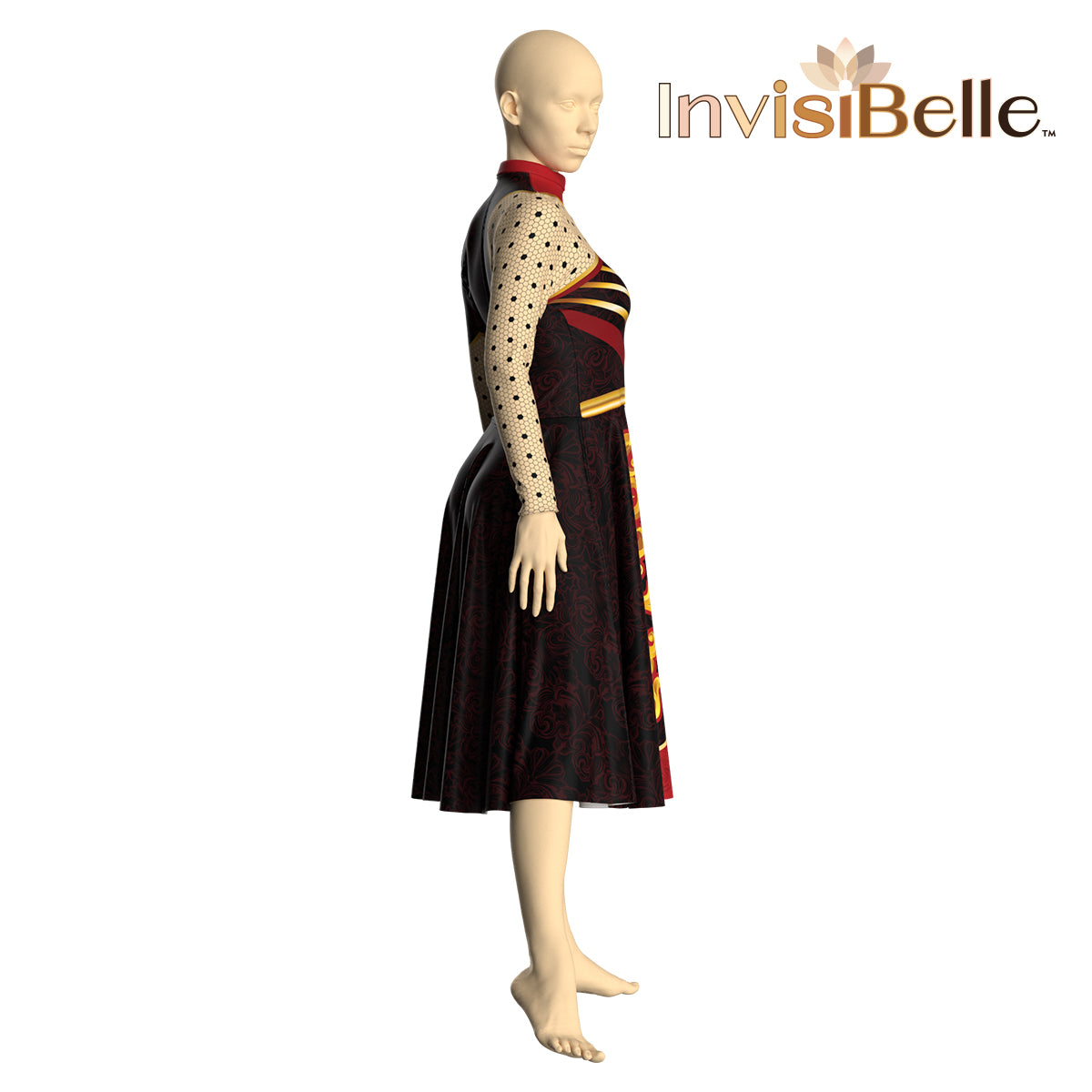 InvisiBelle Dynasty Gold Dress
