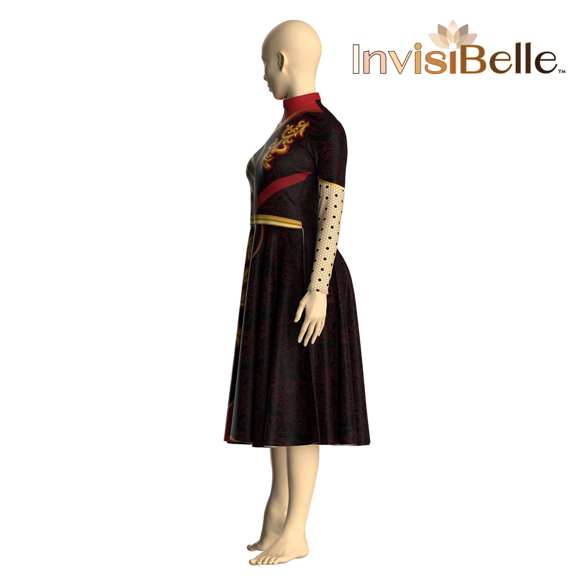 InvisiBelle Dynasty Gold Dress