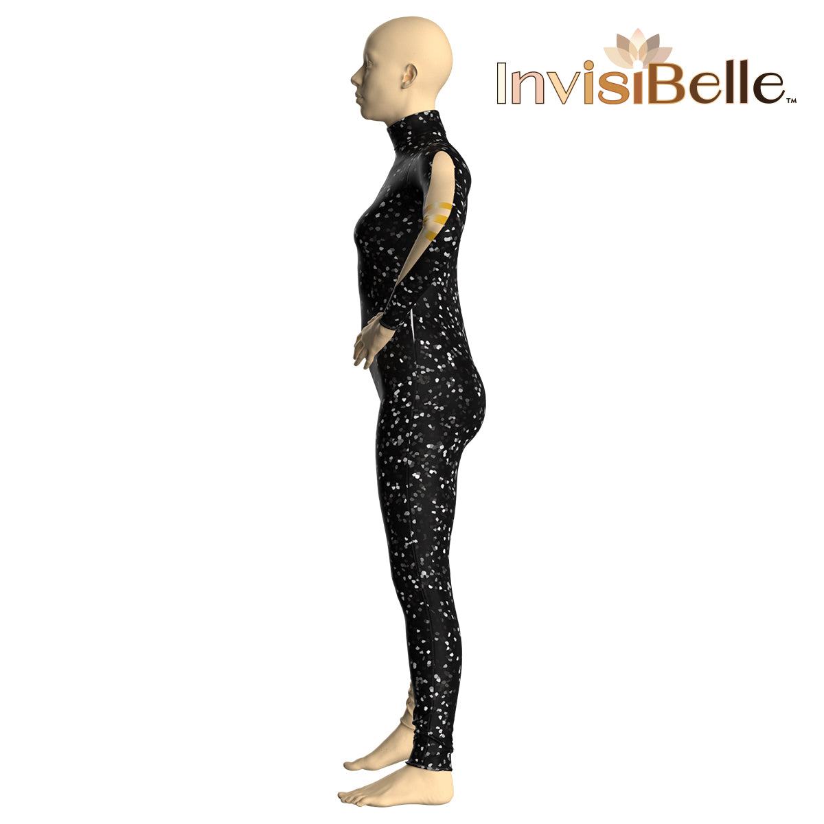 InvisiBelle Obsidian Gold Unitard