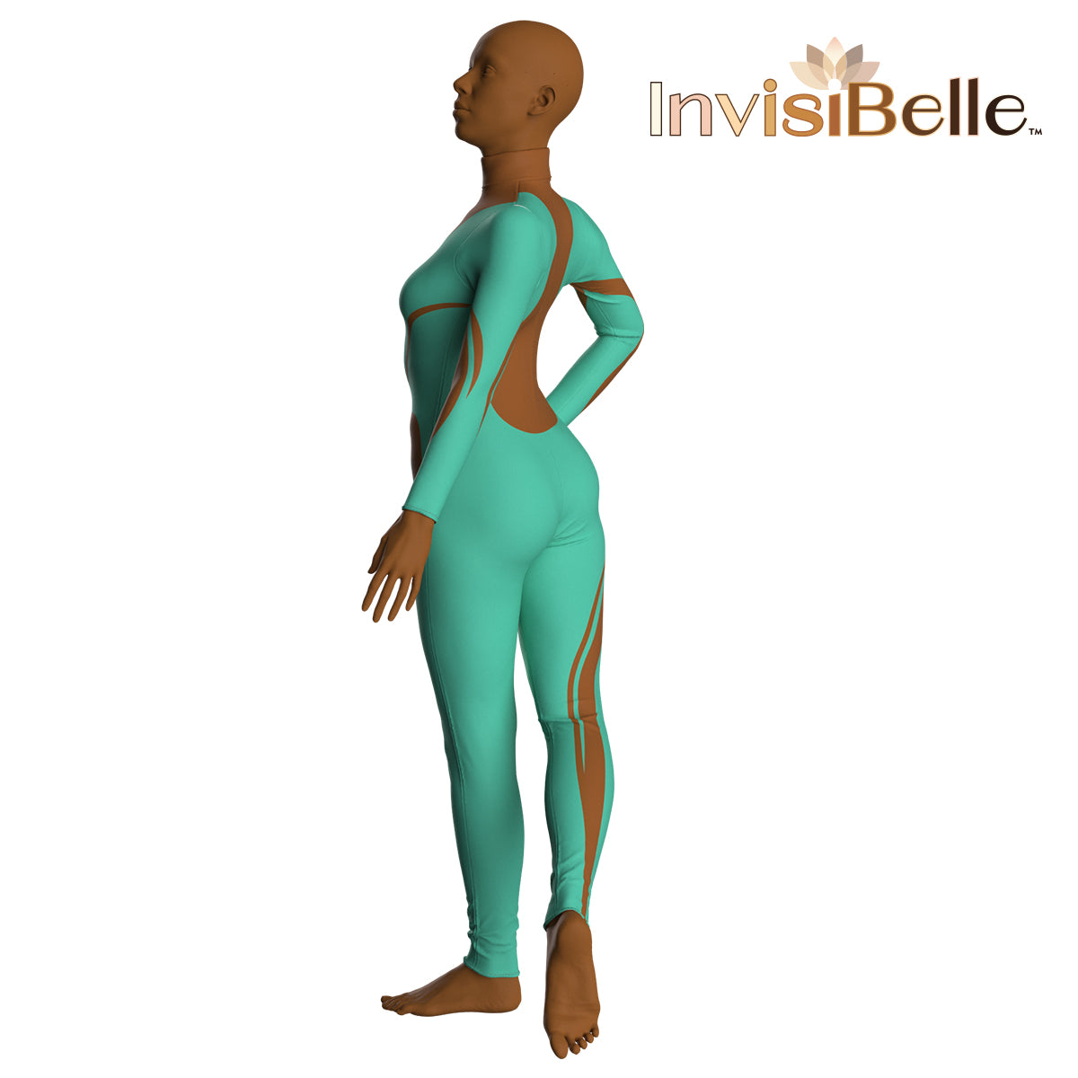 InvisiBelle Liquid Jade Unitard