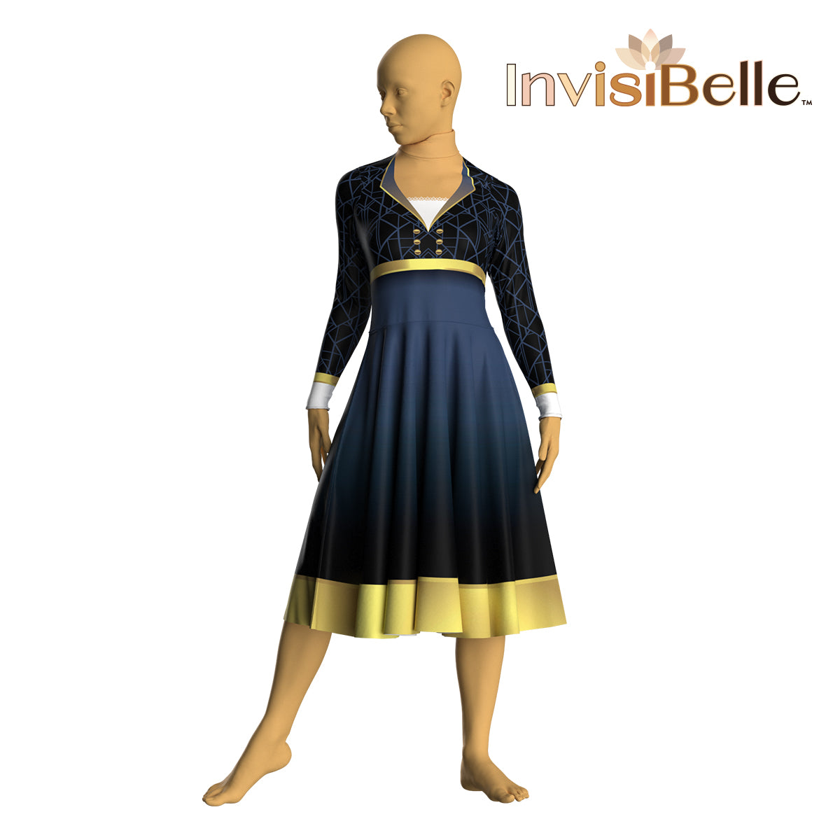 InvisiBelle Regal Art Deco Dress