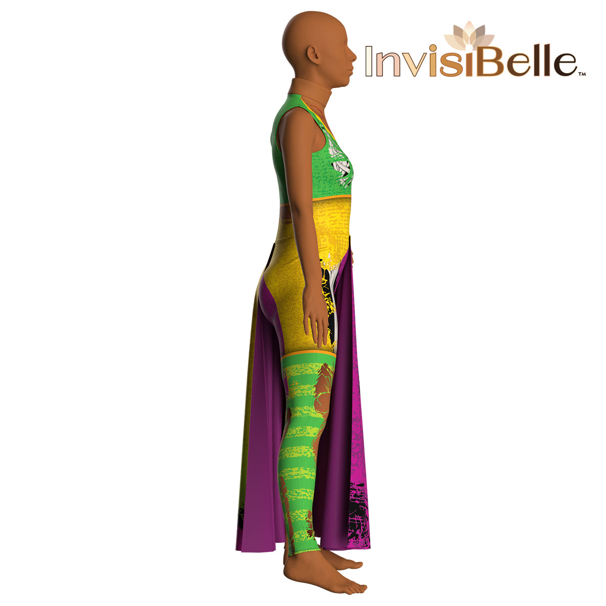 InvisiBelleZombie Clown Unitard