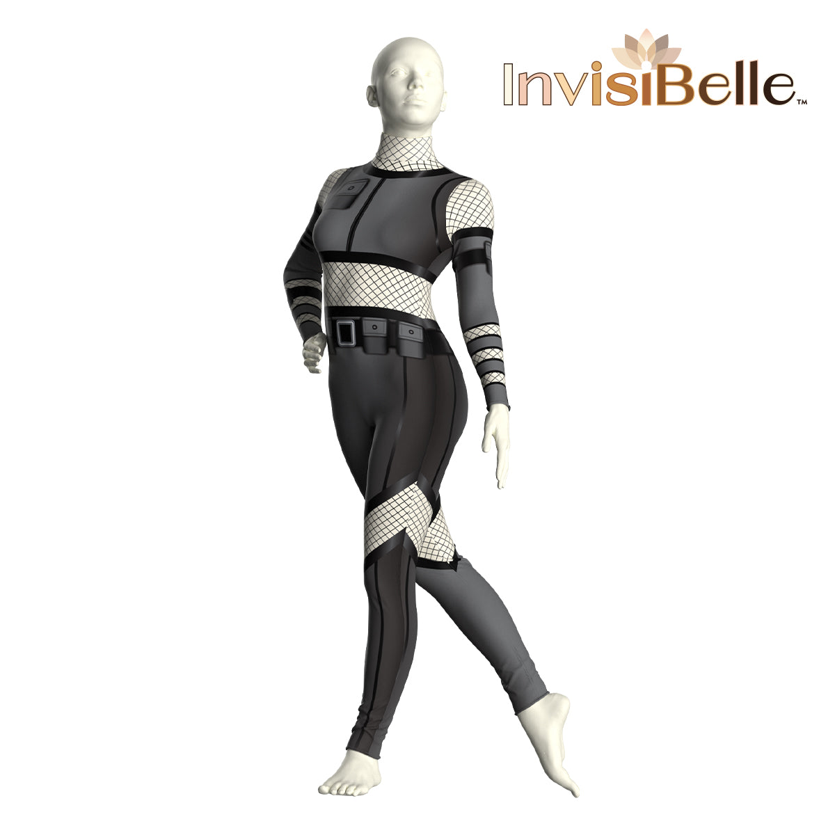 InvisiBelle Agent Spy Unitard