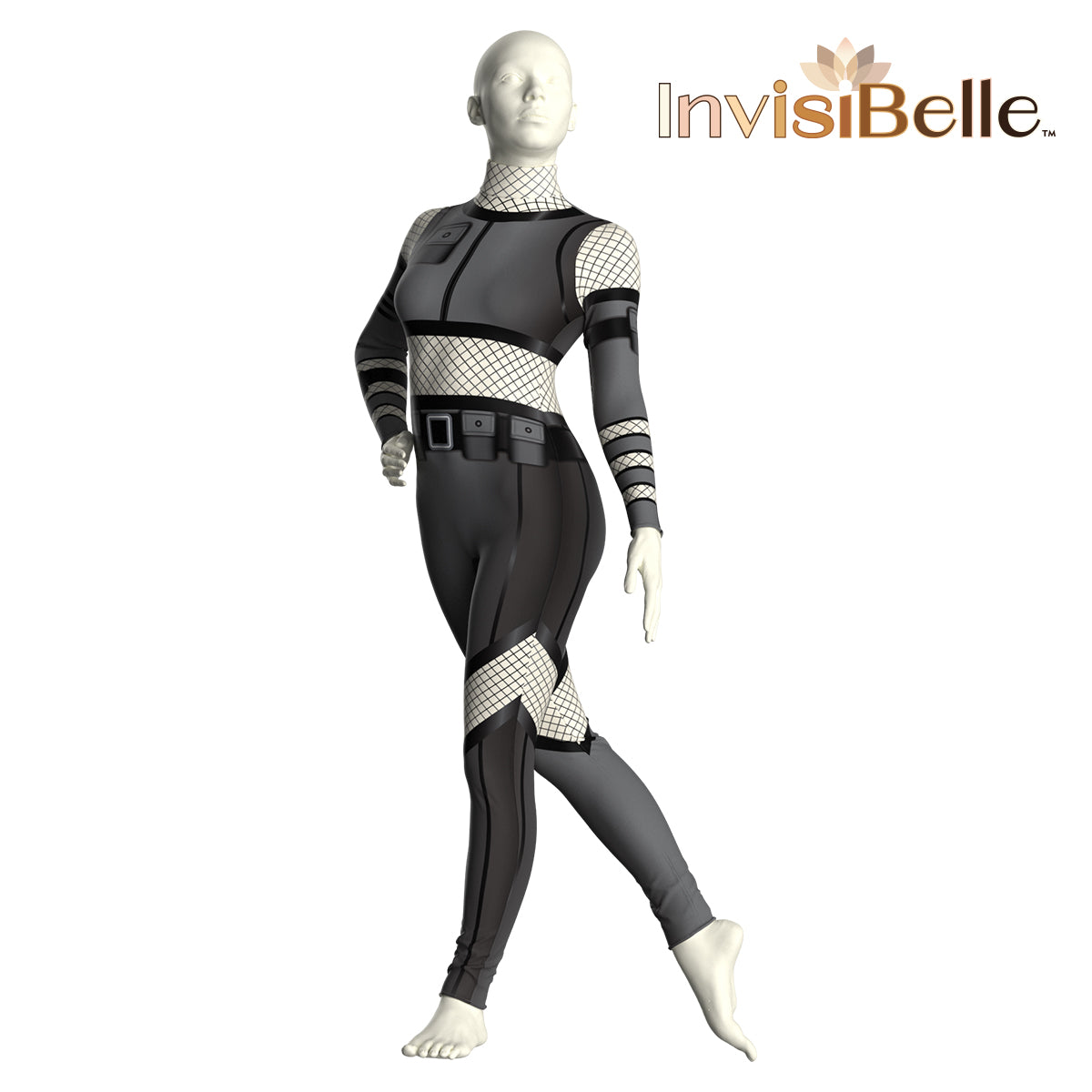 InvisiBelle Agent Spy Unitard