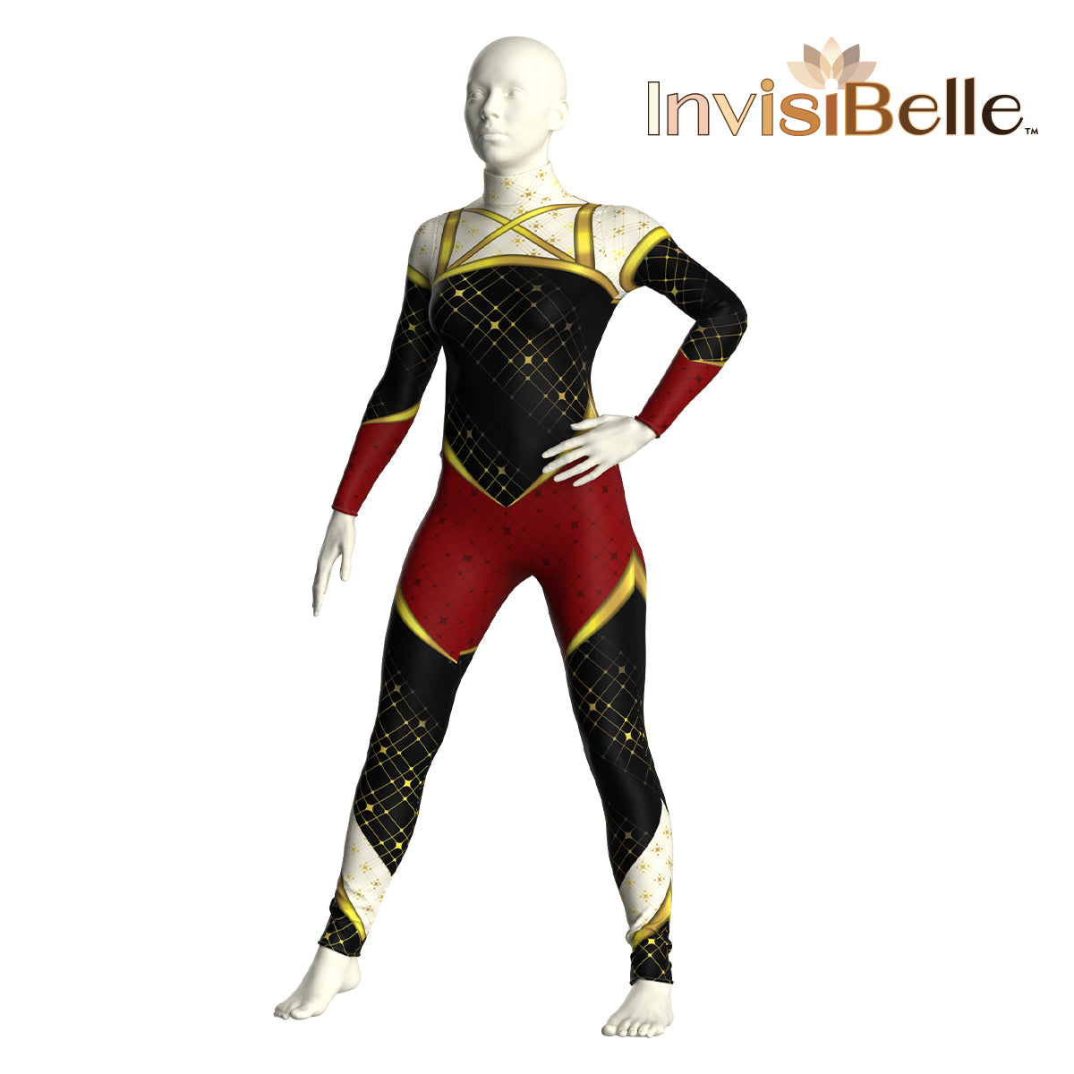 InvisiBelle Cross Neck Unitard