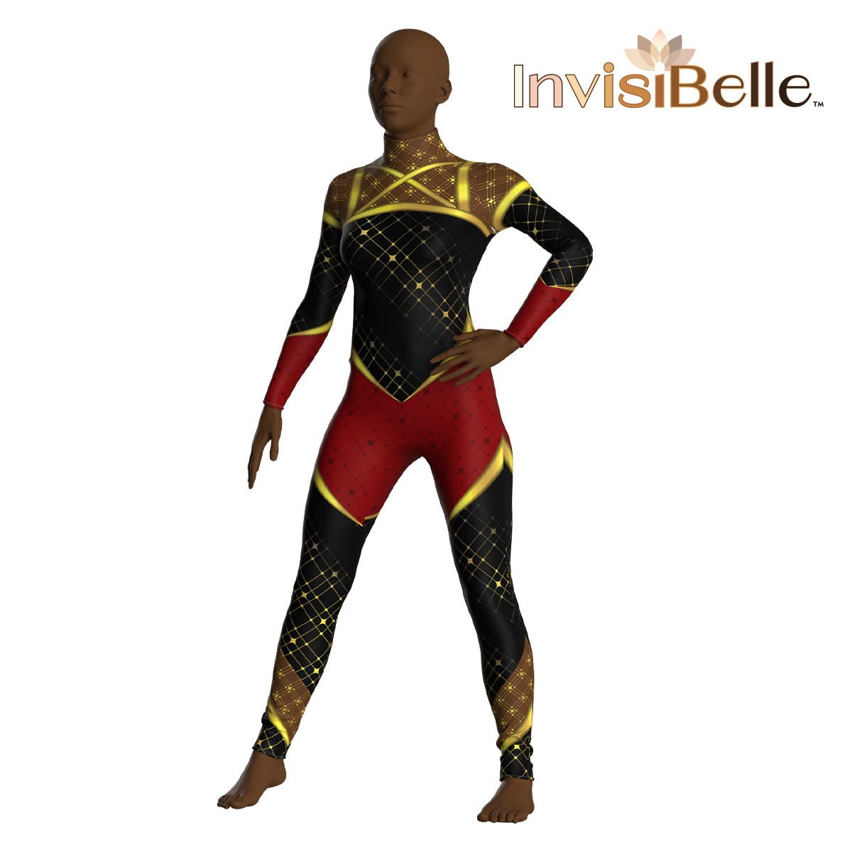 InvisiBelle Cross Neck Unitard