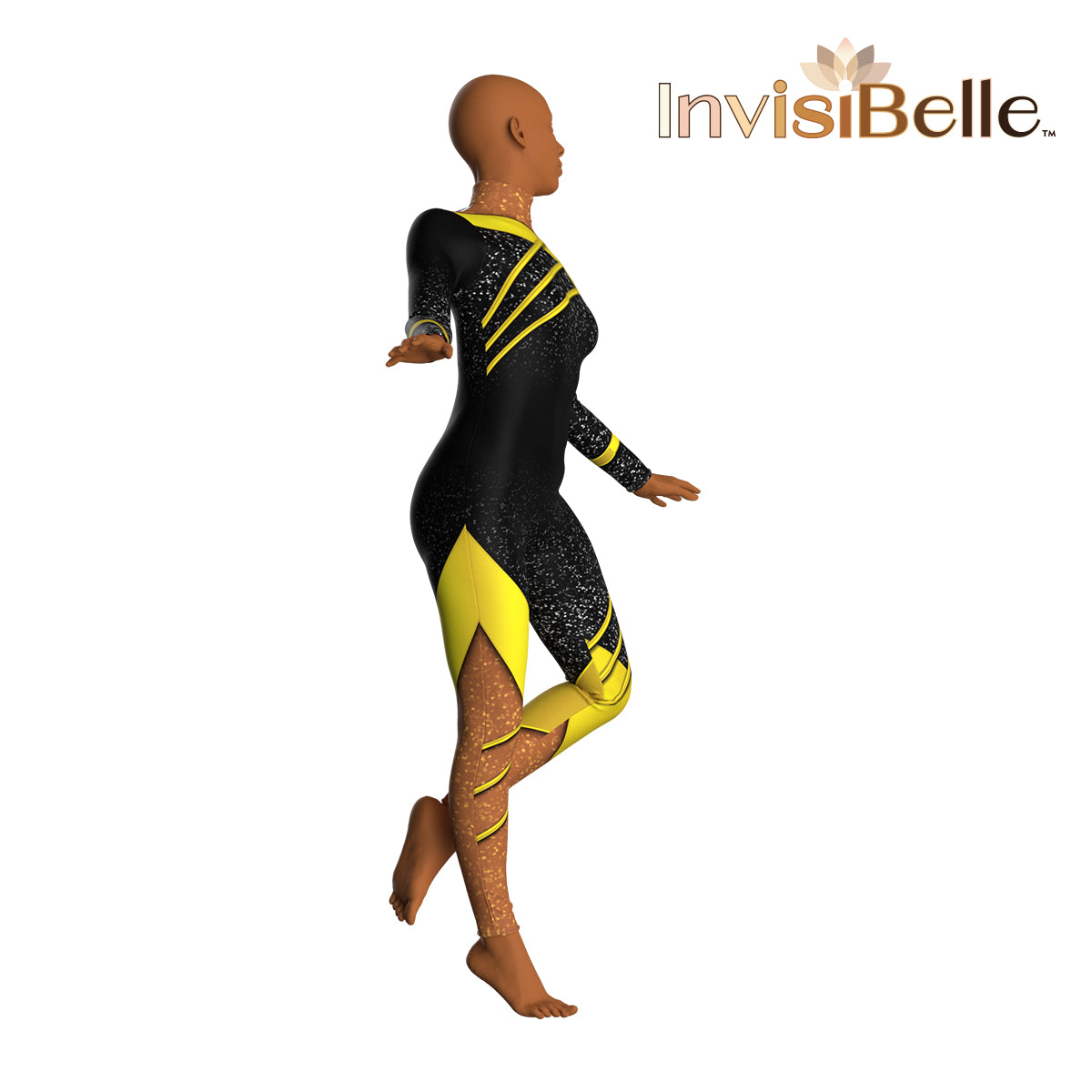 InvisiBelle Cross Neck Unitard