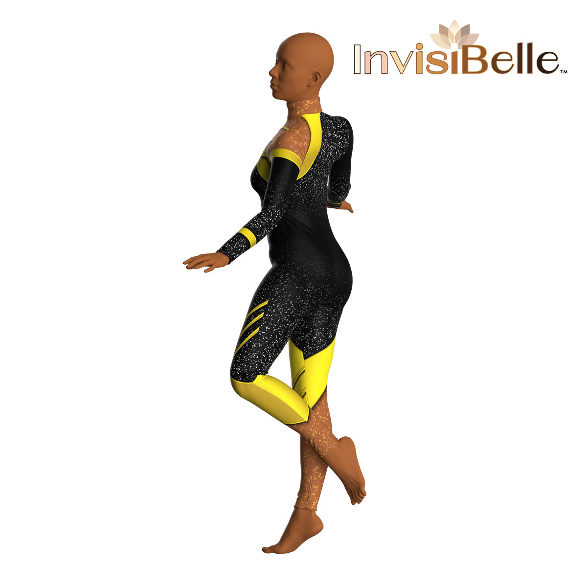 InvisiBelle Cross Neck Unitard