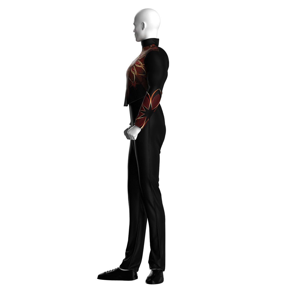 Crimson Mandala Marching Top