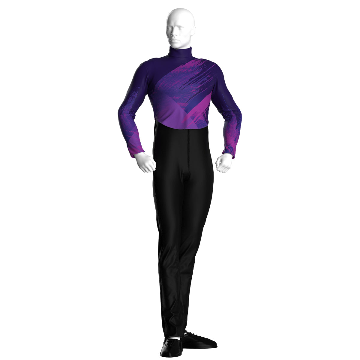 Purple Paintbrush Marching Top