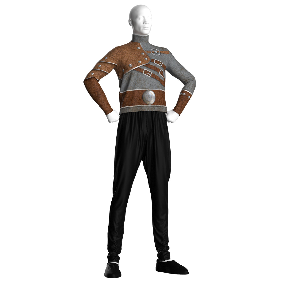 Leather Armor Core Performance Top