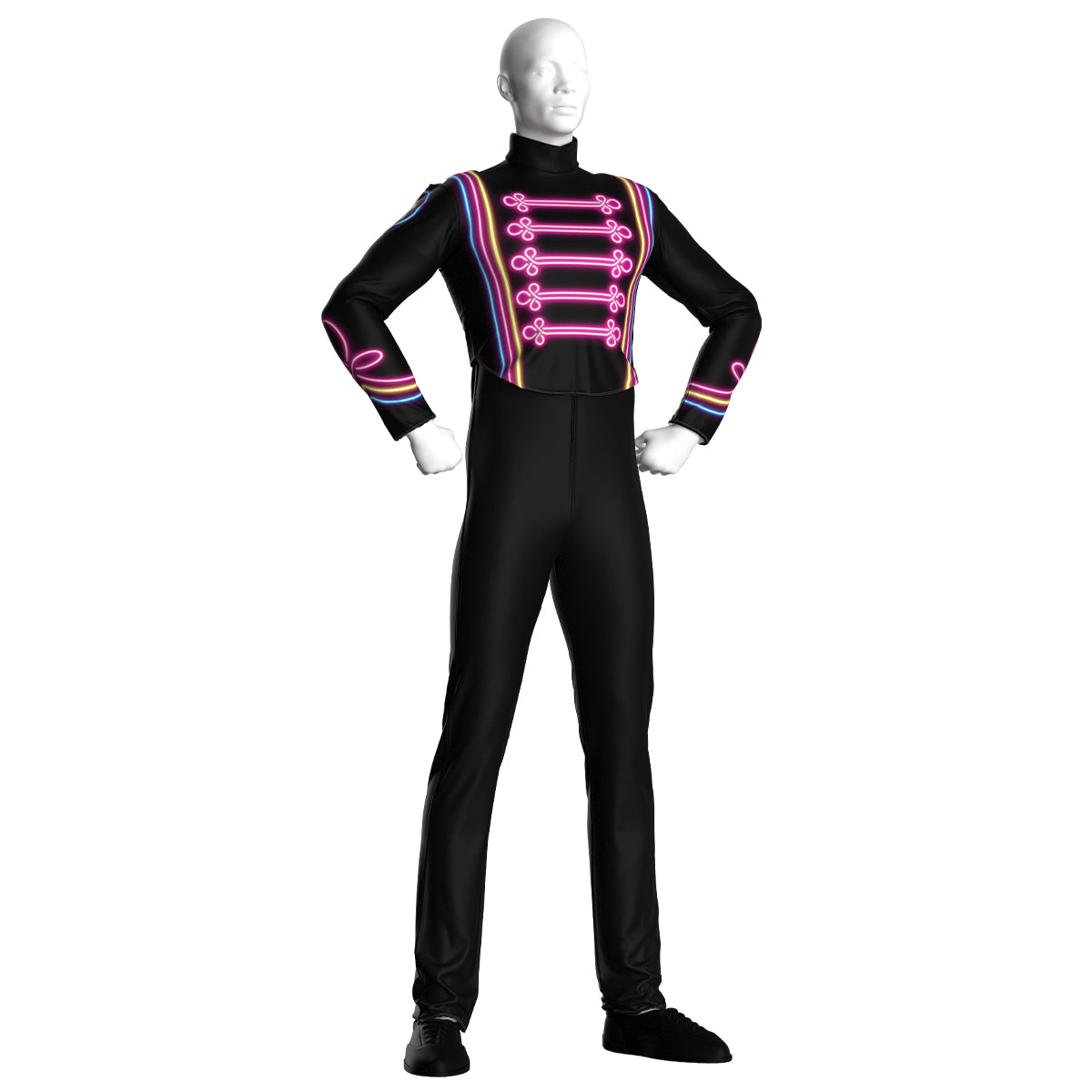 Neon Classical Marching Top