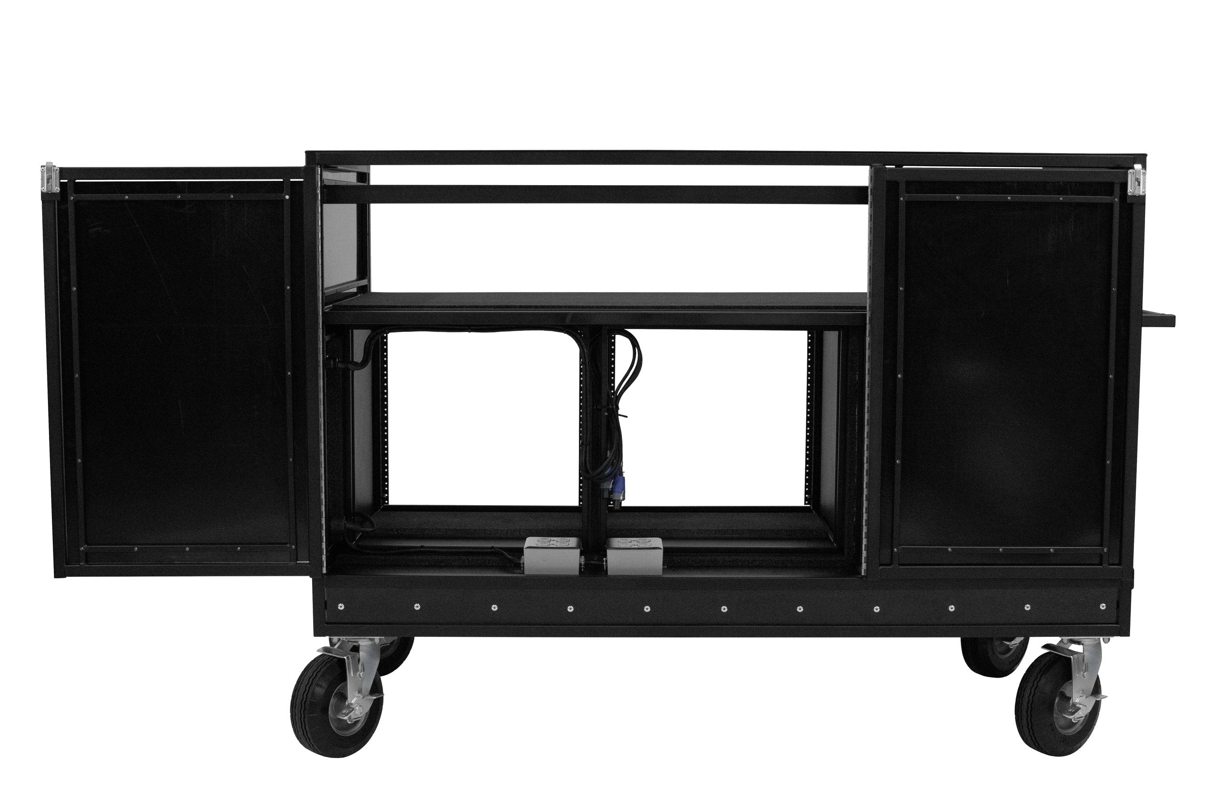 Triple Mixer Cart